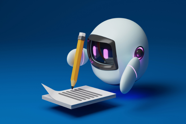 A robot did my homework