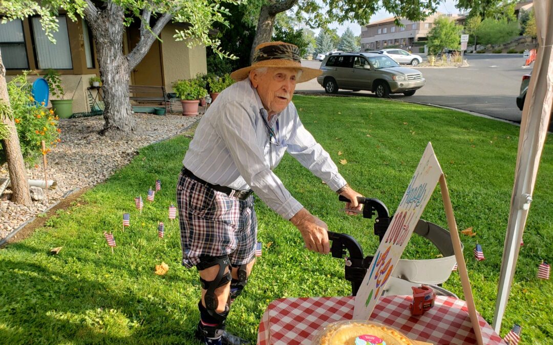 A lifetime of helping others